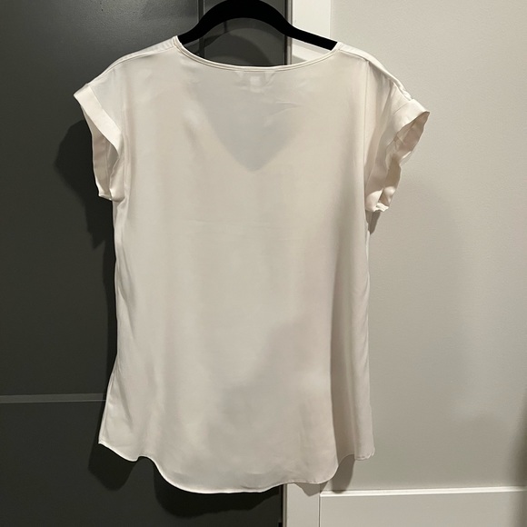 Express white short-sleeved blouse - Small - Picture 3 of 3